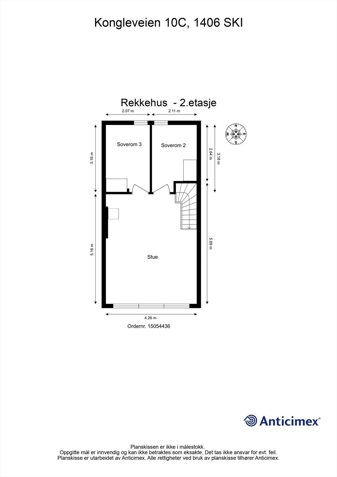 Alternativ plantegning 2. etasje Galleribilde