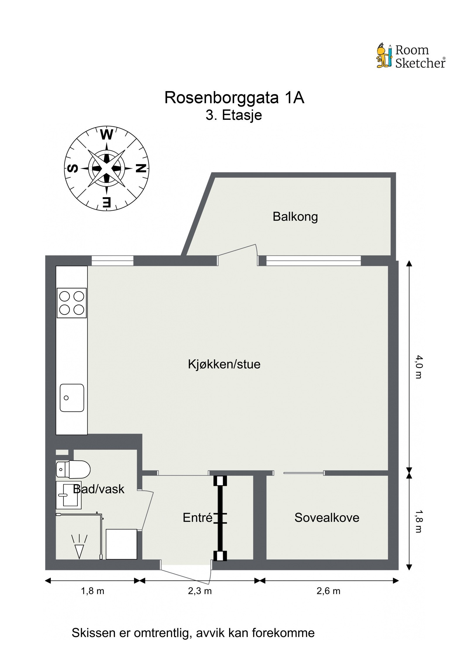 Plantegning. Galleribilde