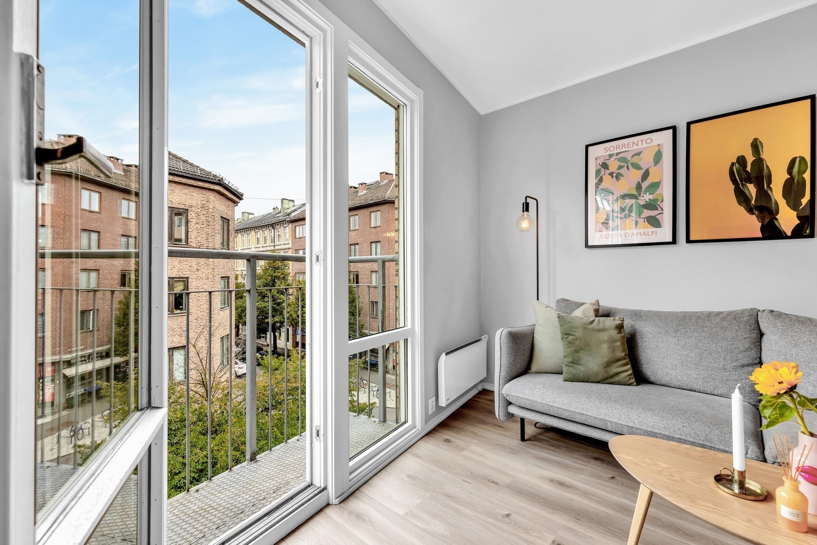 Brannbalkong Galleribilde