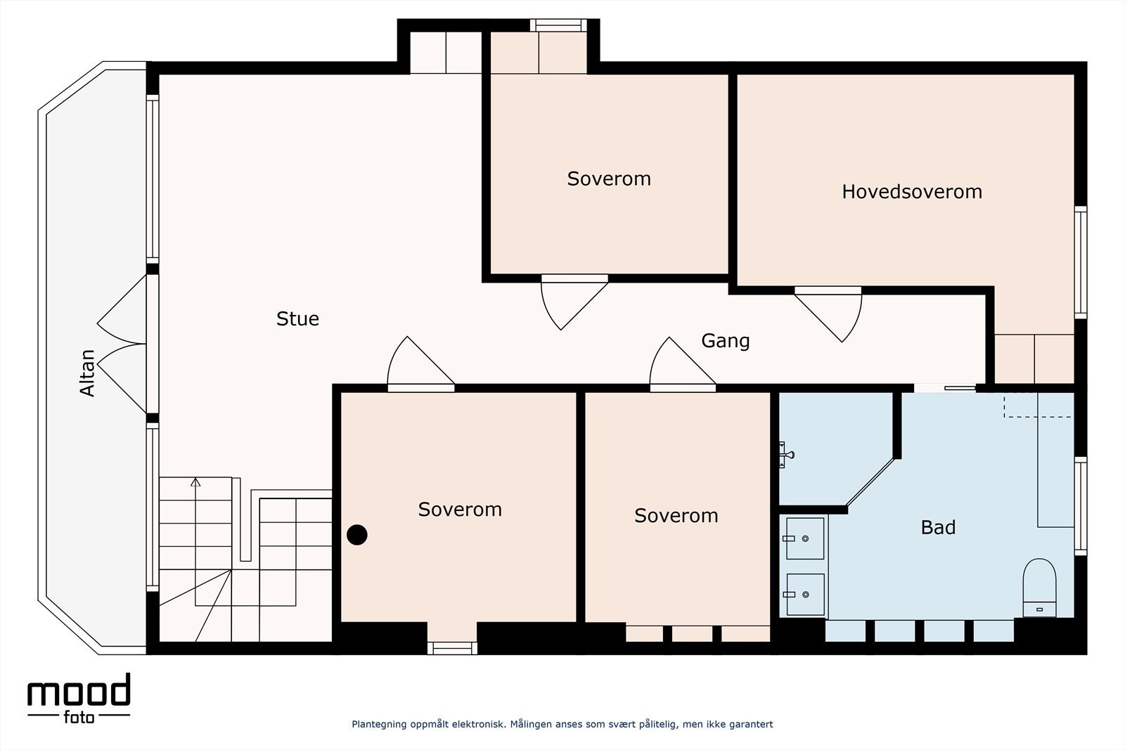 Plantegning 2. etasje Galleribilde