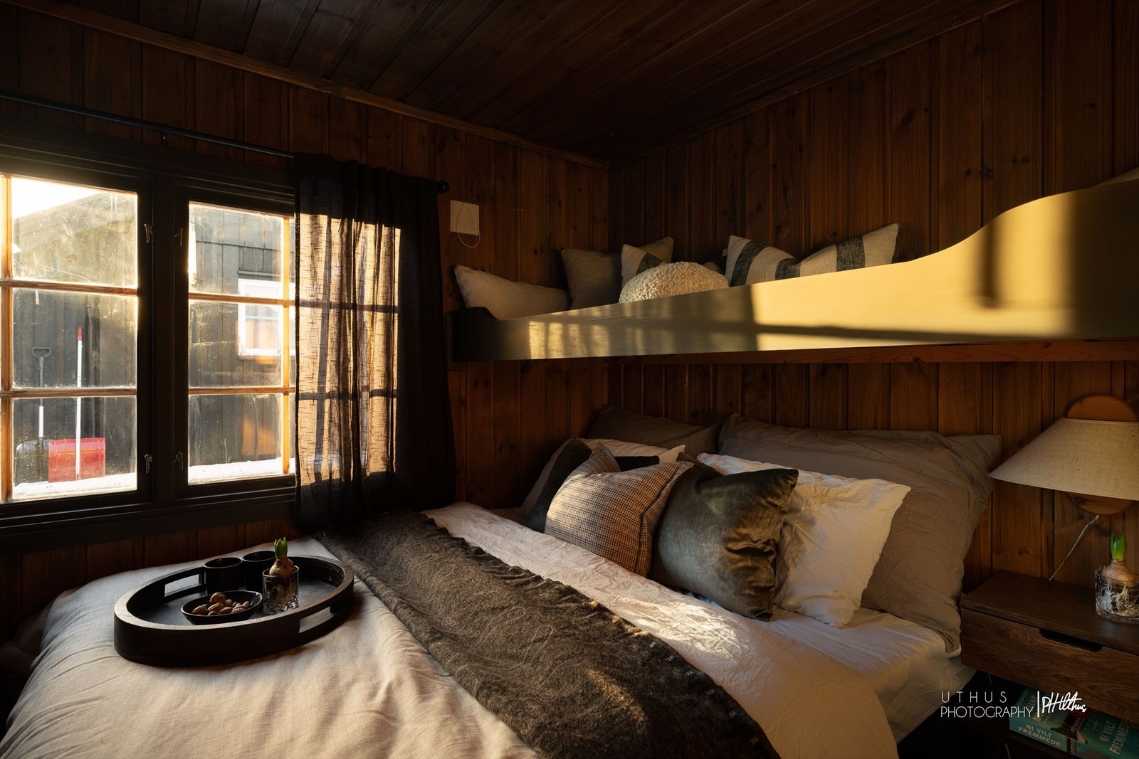 Soverommet har dobbeltseng og køyeseng, perfekt for en liten familie! Galleribilde