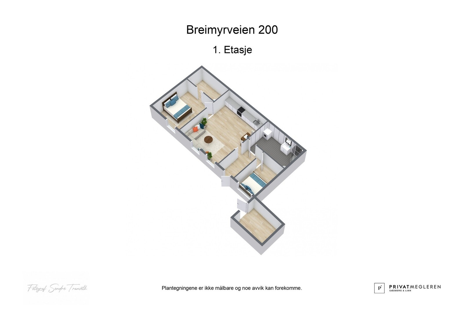 Plantegning - Breimyrveien 200 Galleribilde