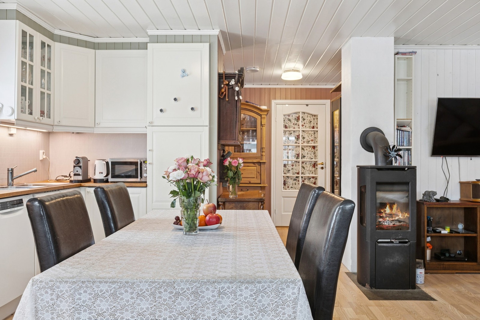 Vedovn gir ekstra komfort og varme. Galleribilde