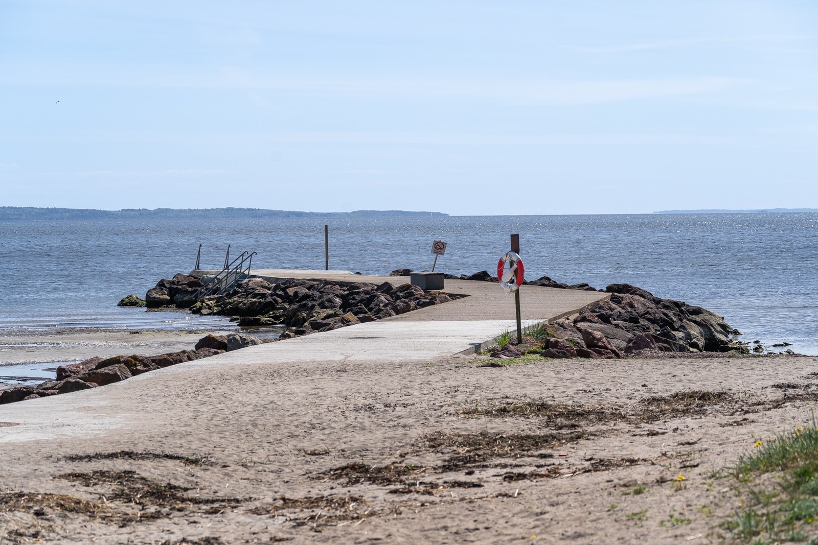 Moloen på Skallevoldstranden Galleribilde