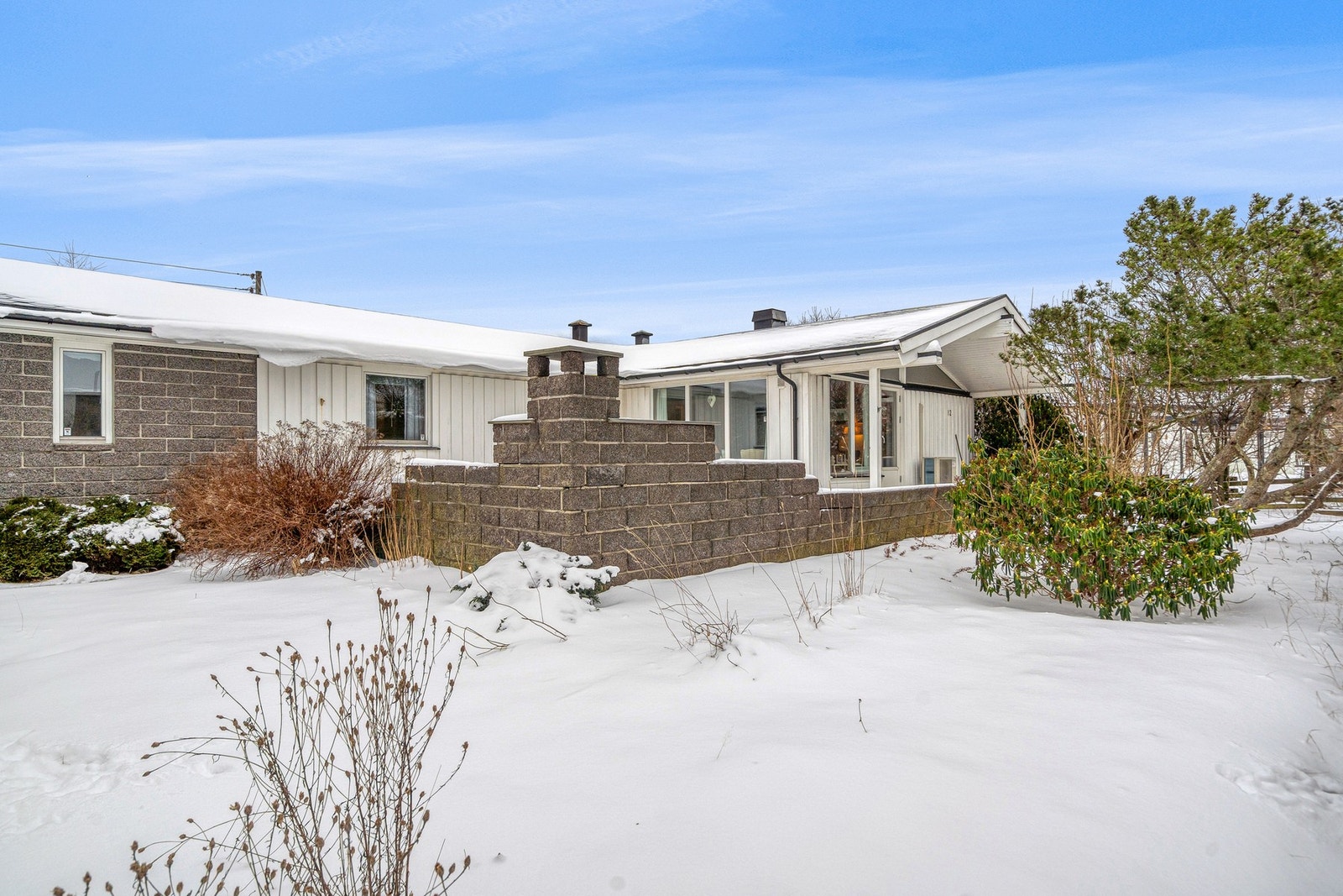 Praktisk enebolig med alle funksjoner på ett plan Galleribilde