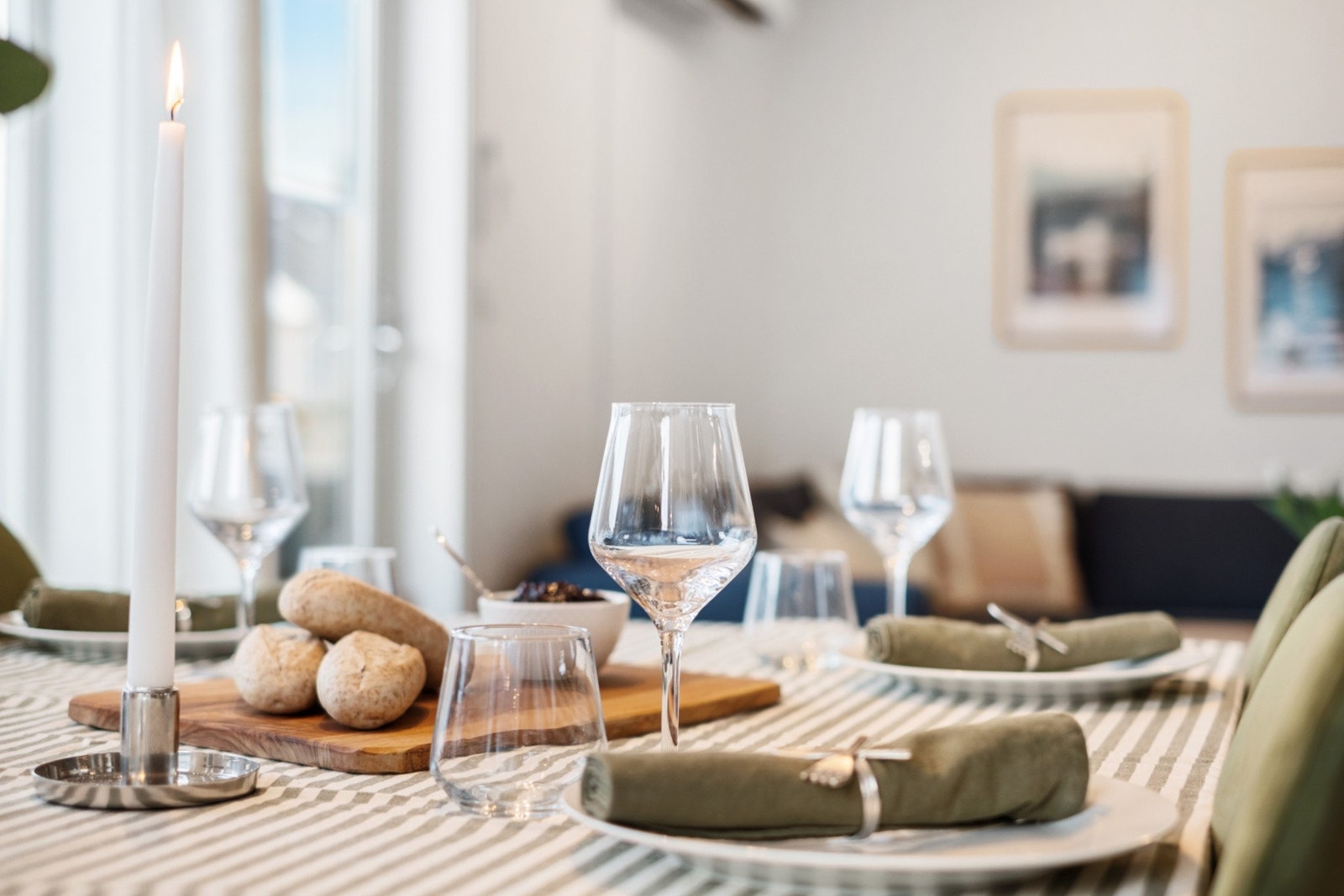 Leiligheten har varmepumpe fra år 2023. Galleribilde