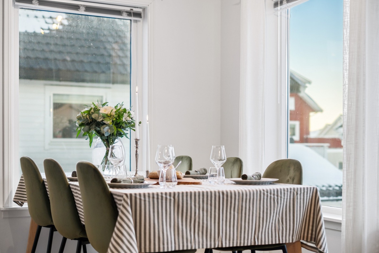 Her ligger alt til rette for hyggelige sammenkomster. Galleribilde