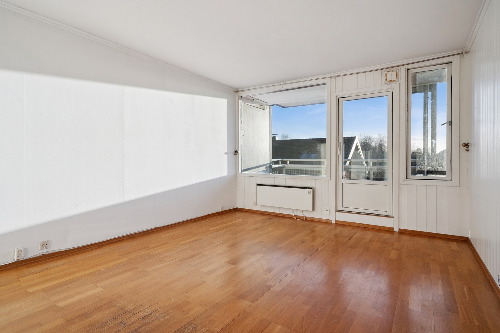 Stue med utgang til balkong Galleribilde