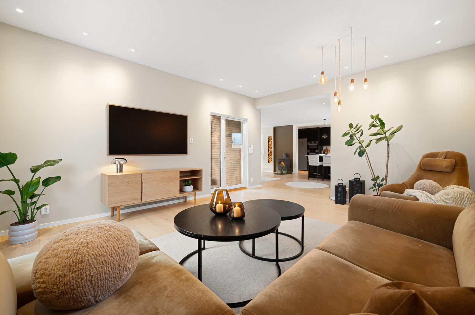 Her har man god plass til ønsket møblement. Galleribilde