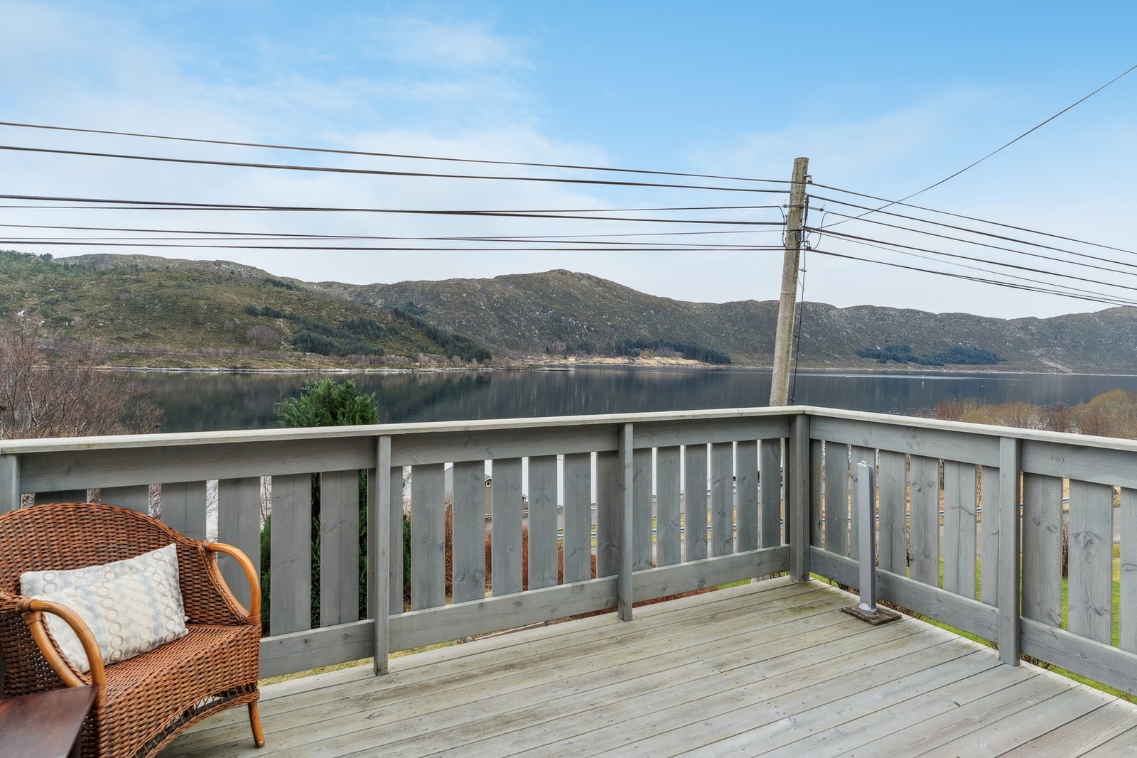 Terrasse med flott utsikt. Galleribilde