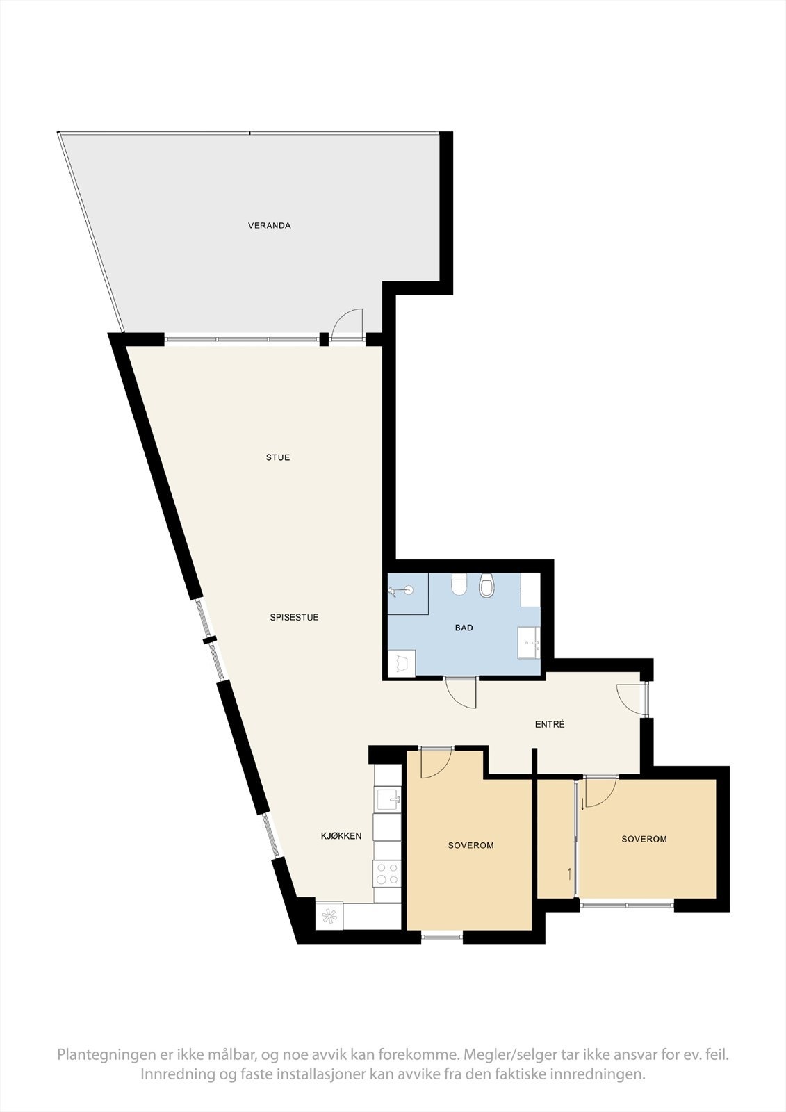 Plantegning. Galleribilde