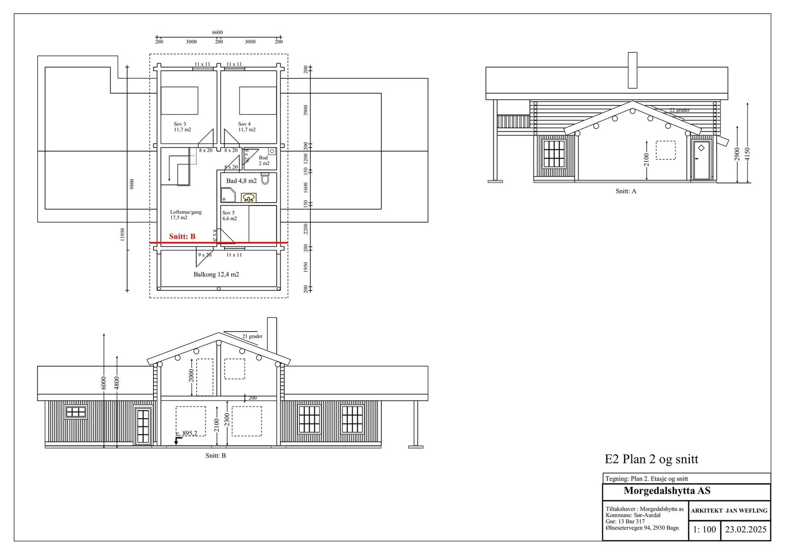 Plan 2 etg Galleribilde