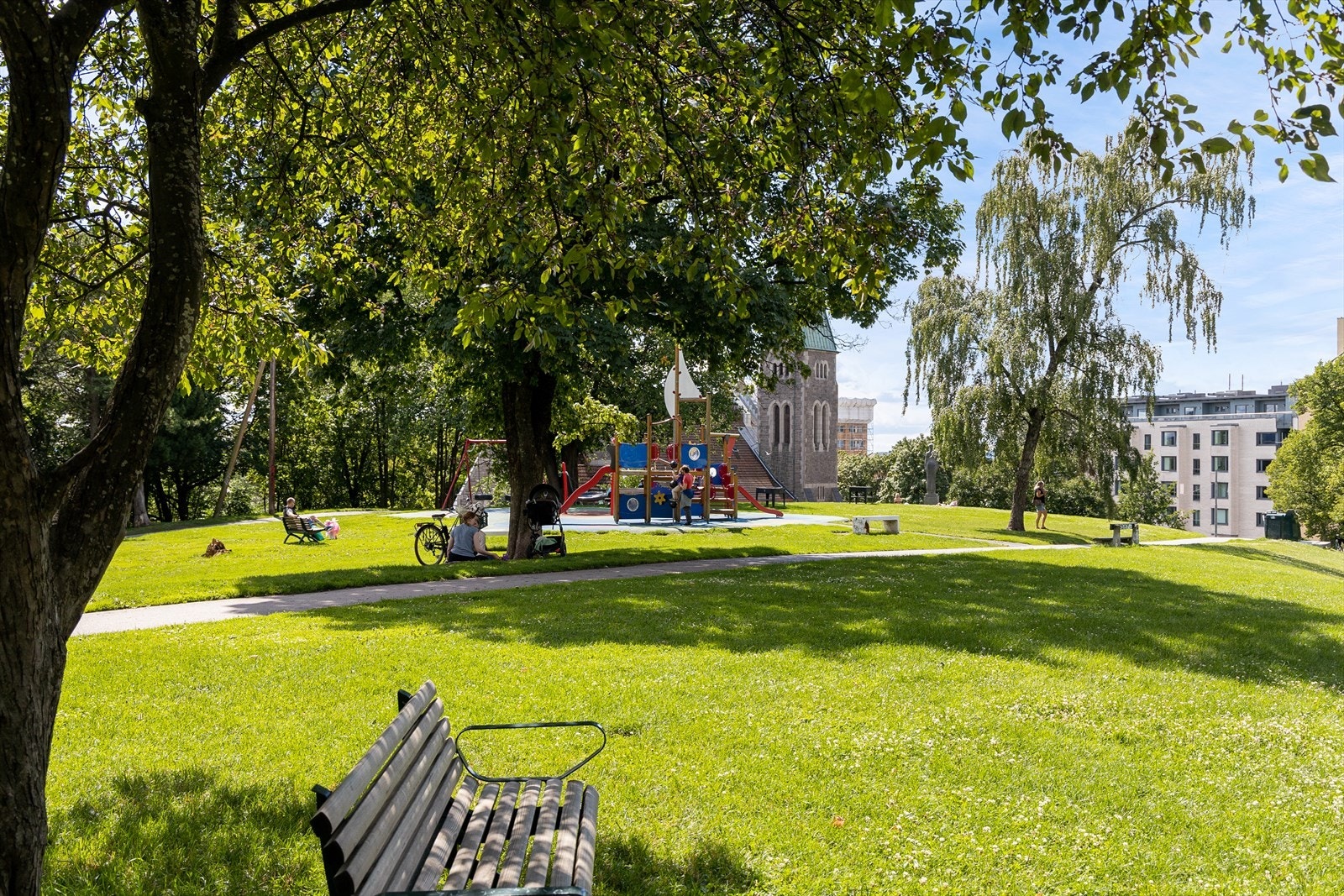 Stensparken. Galleribilde