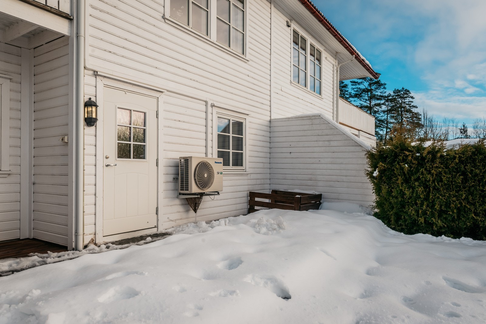 Inngang til utleiedel. Galleribilde