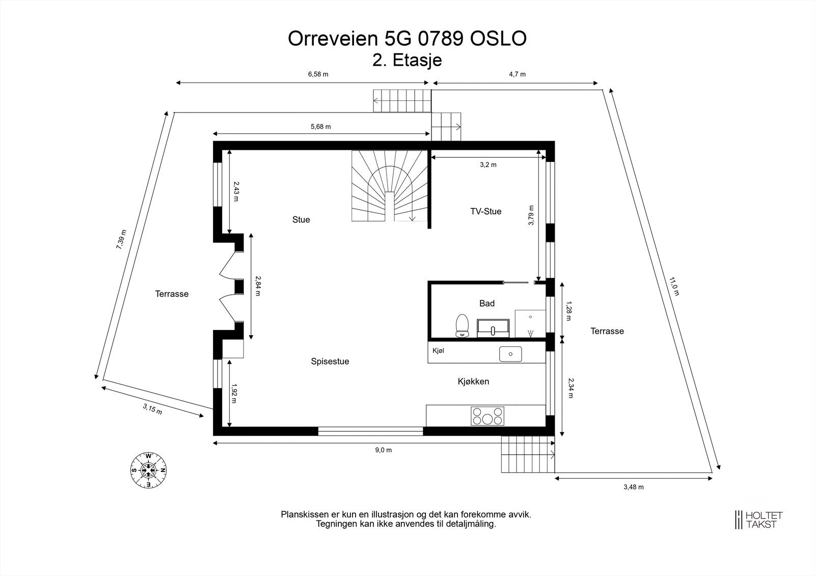 Plantegning - 2. etasje Galleribilde