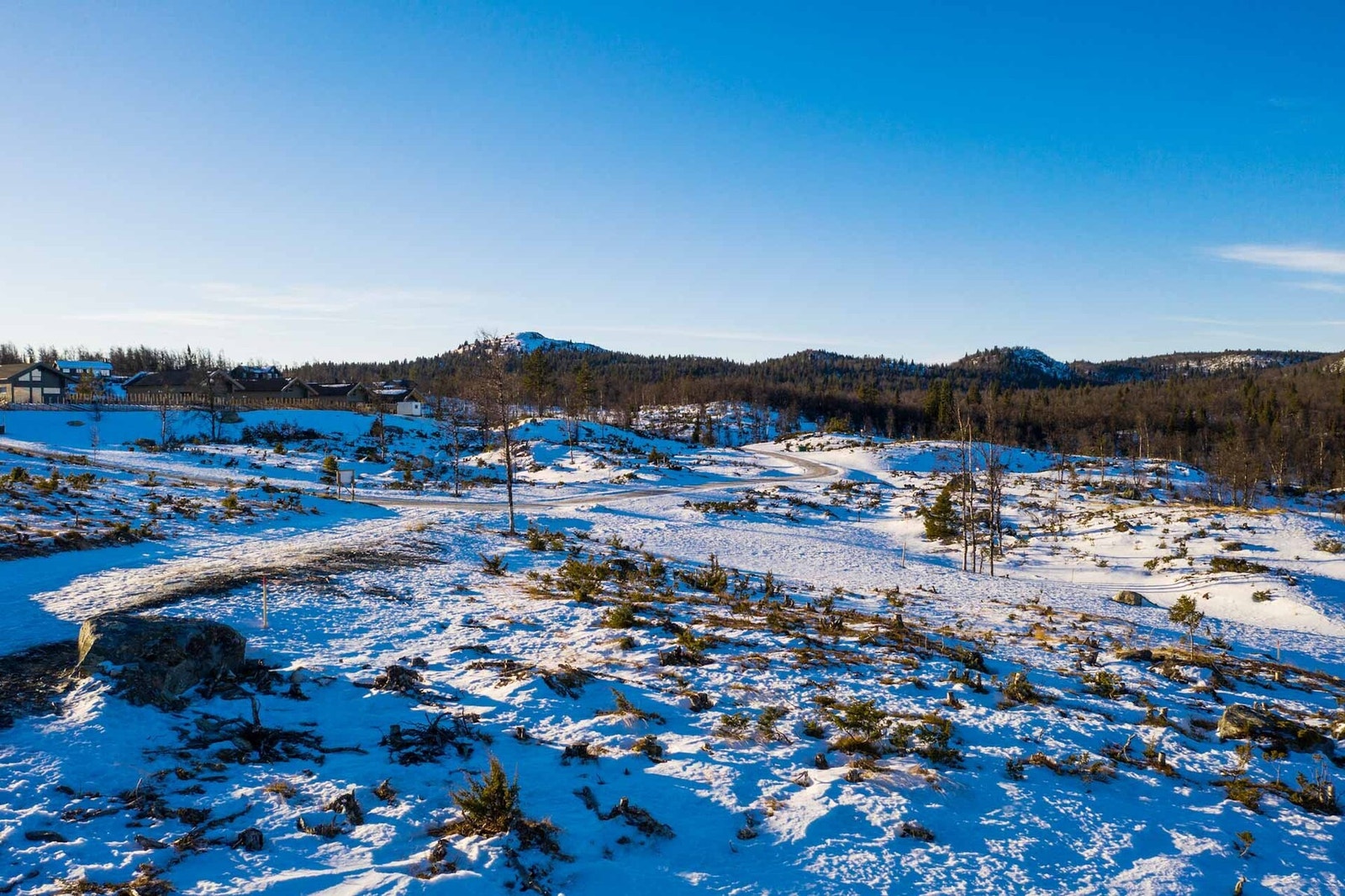 Foto fra tomtene Galleribilde