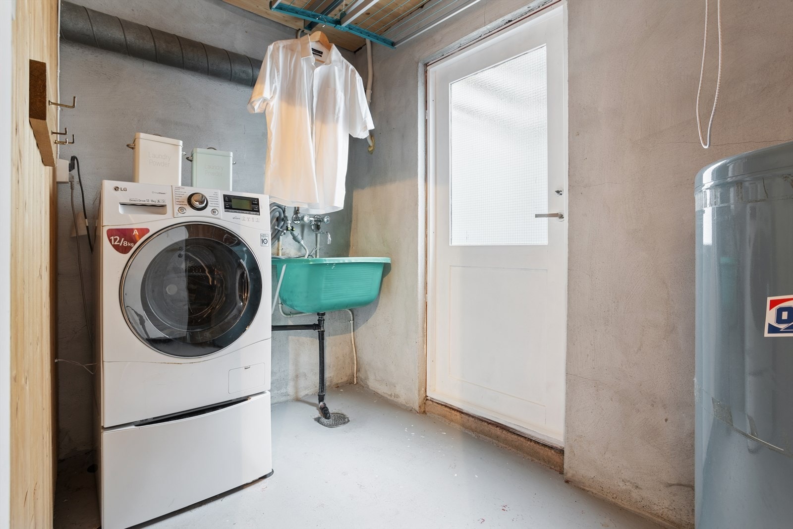 Eget vaskerom med utg. til terreng. Galleribilde