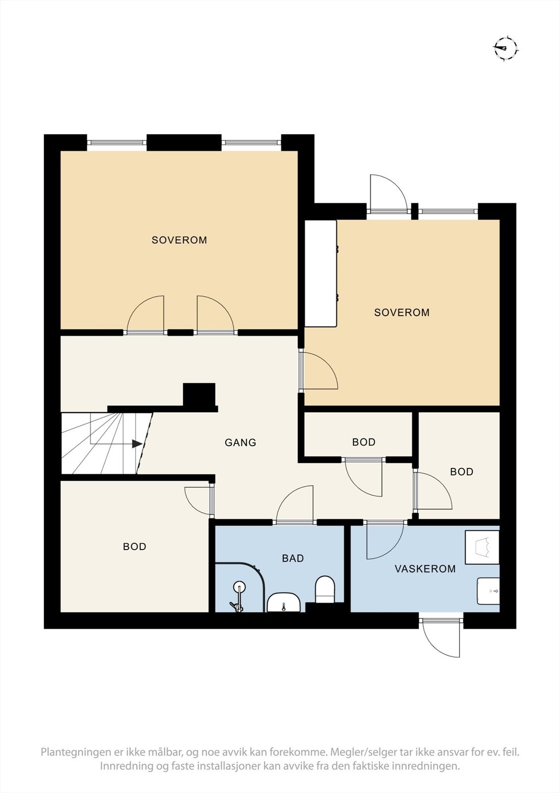 Plantegninger u.etg. Galleribilde