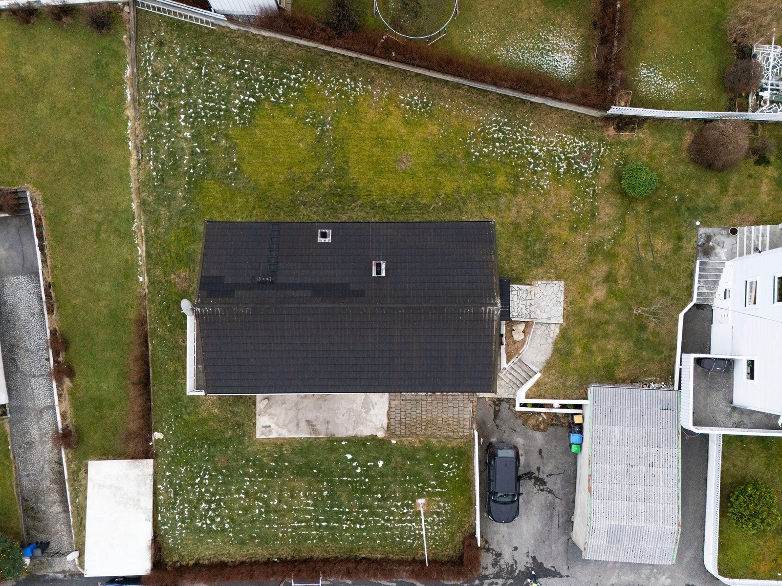 Boligen sett fra fugleperspektiv. Galleribilde