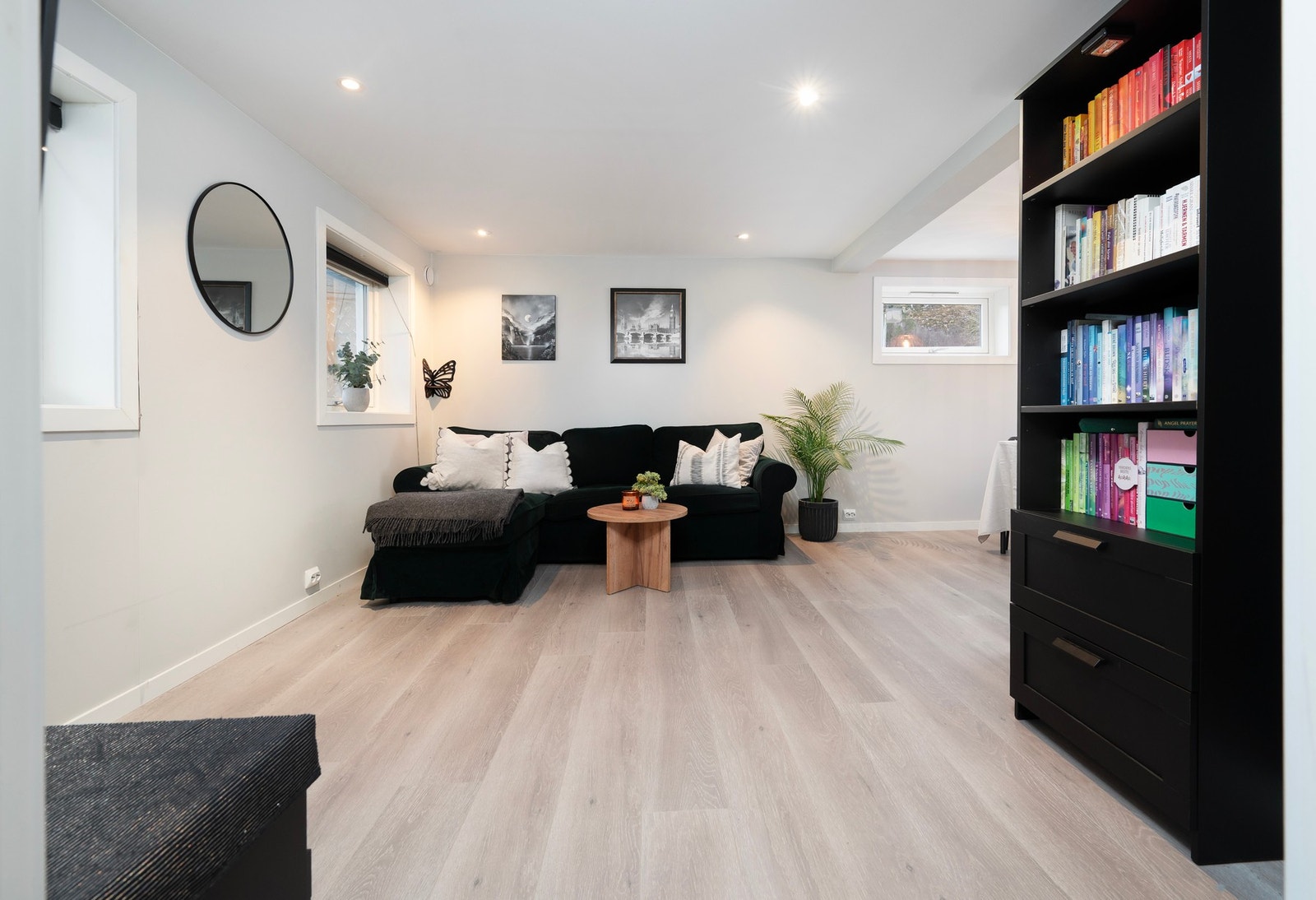 Overflater oppusset i u.etg i 2022 - etasjen er ikke godkjent for varig opphold. Galleribilde