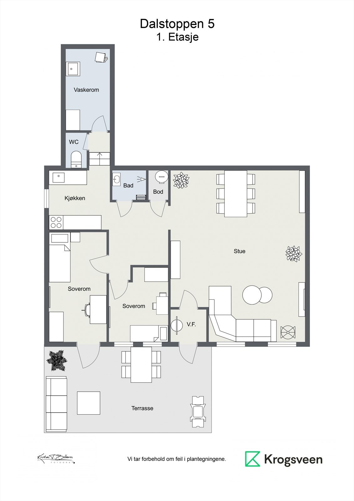 Plantegning 1.etasje. Galleribilde