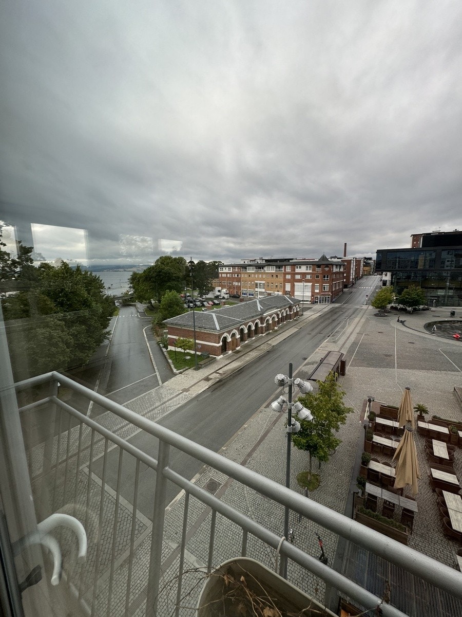 Utsikt fra fransk balkong/stue Galleribilde