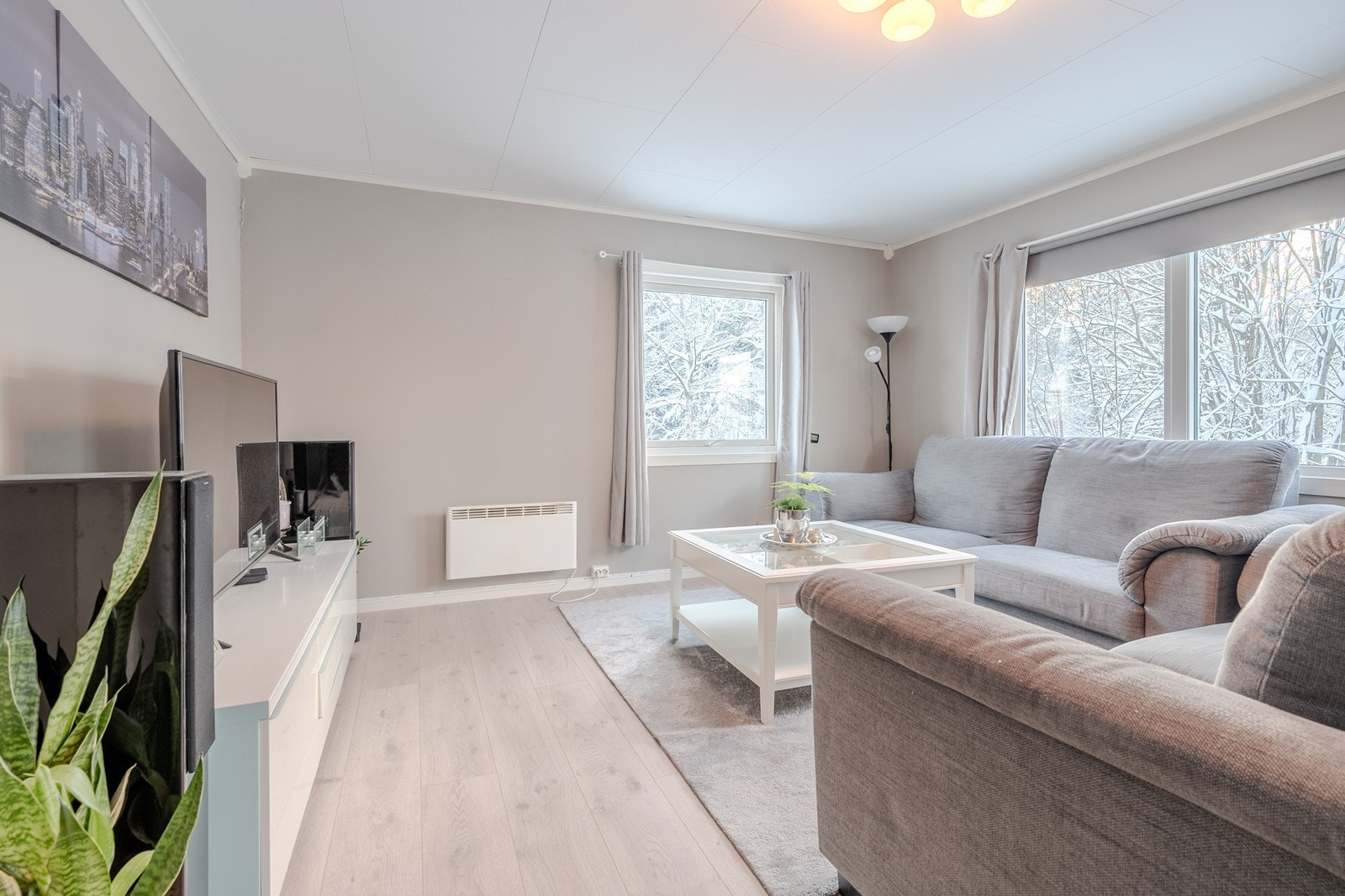 Lys og trivelig stue Galleribilde