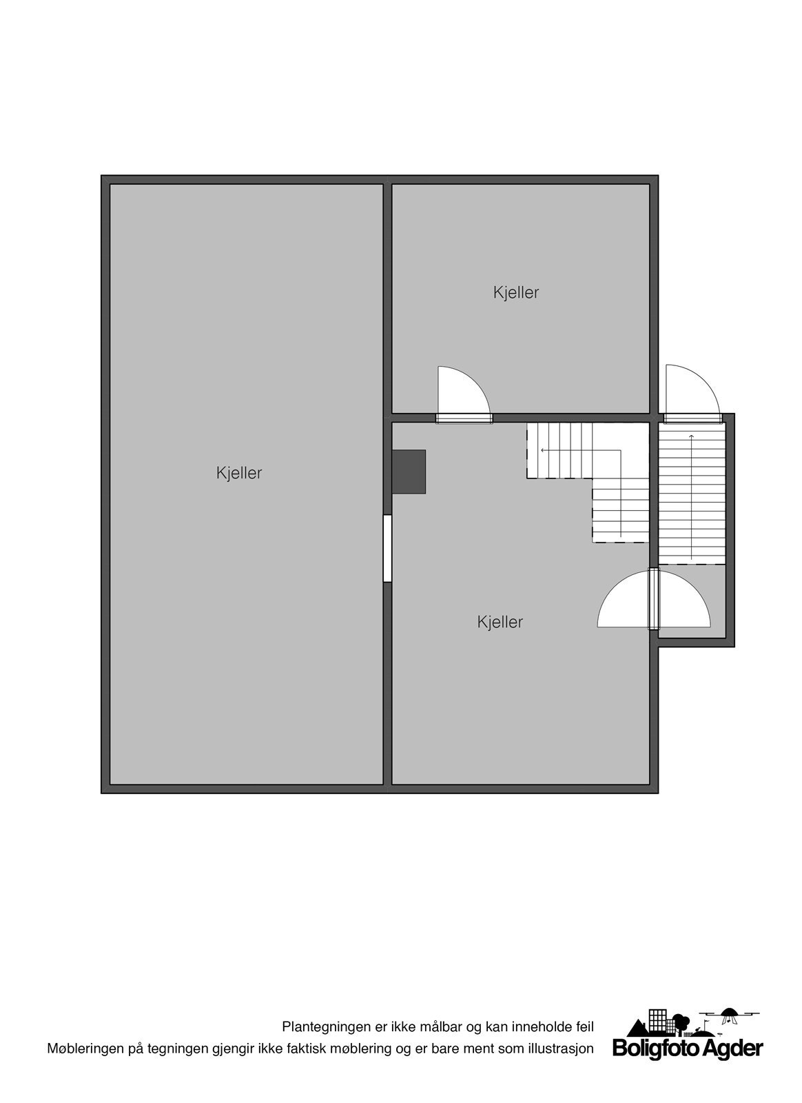 Planskisse - underetasjen Galleribilde