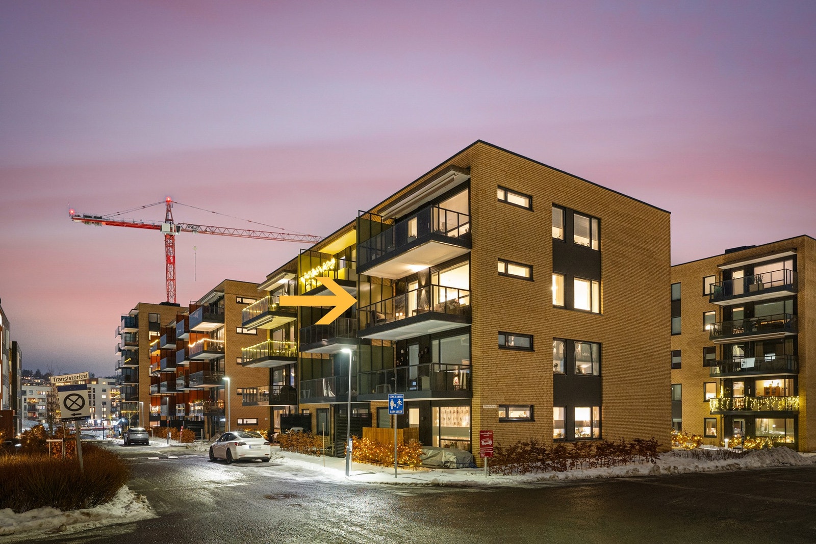 En gjennomgående endeleilighet - ny i 2024 Galleribilde