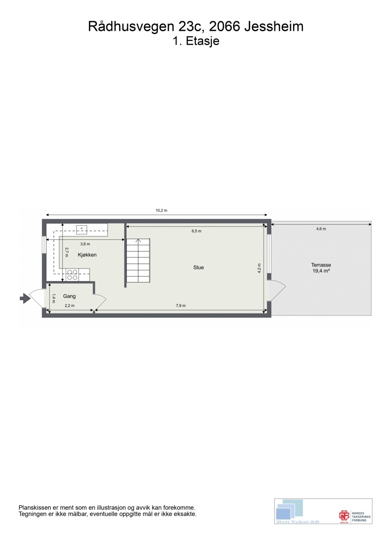 Plantegning 1.etasje. Galleribilde