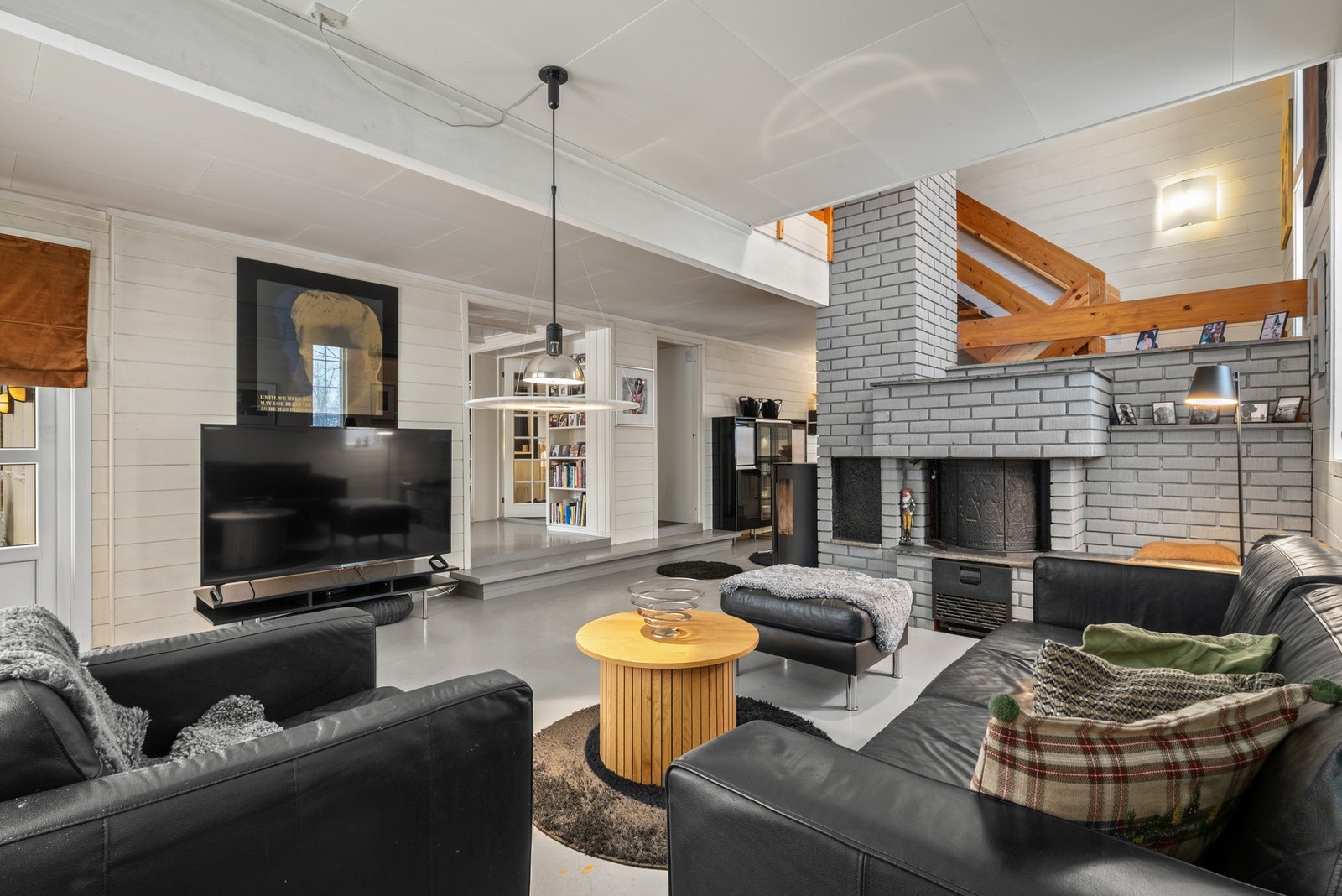 Hovedstue utgjør 35m². Galleribilde