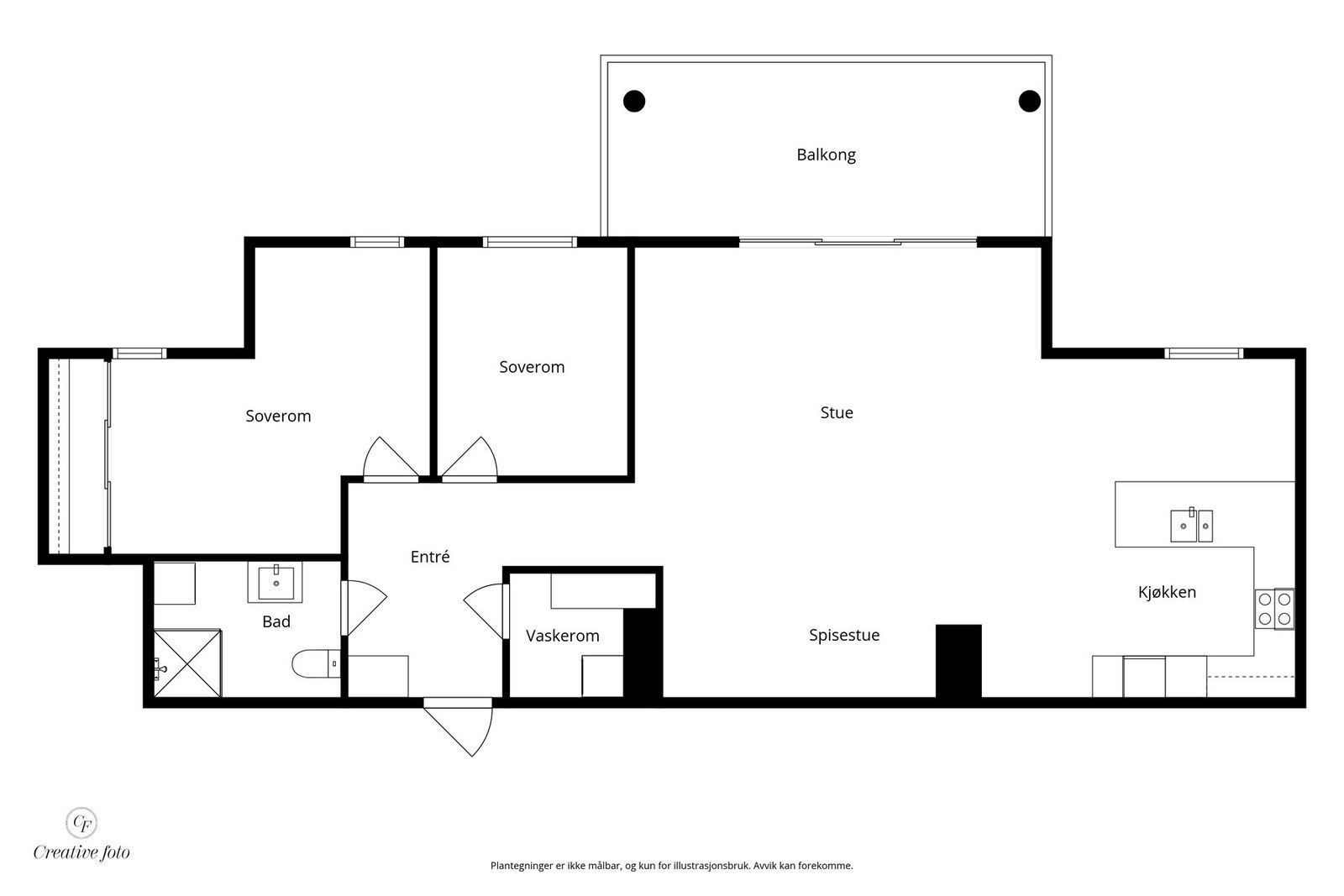 Plantegning. Galleribilde