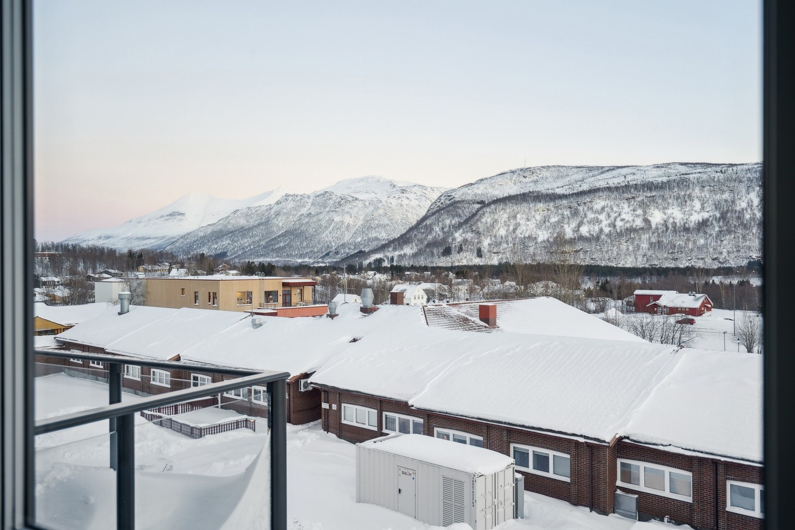 Utsikt og soverom Galleribilde