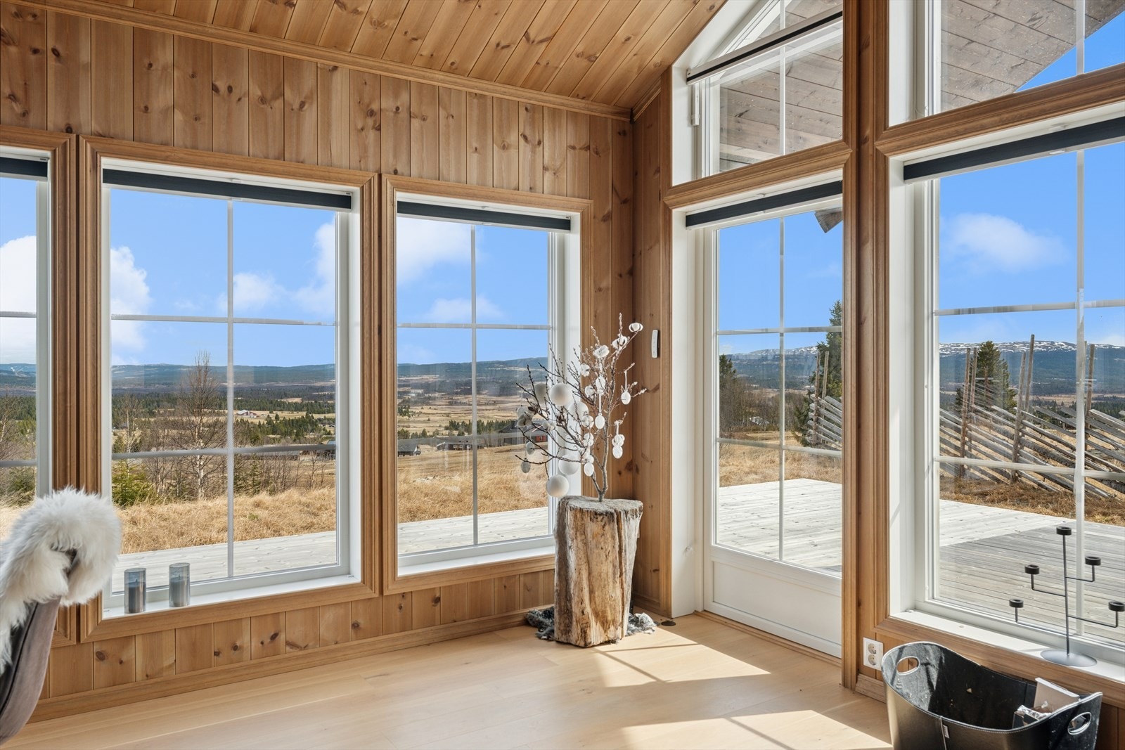 Fantastisk utsikt fra stuen! Galleribilde