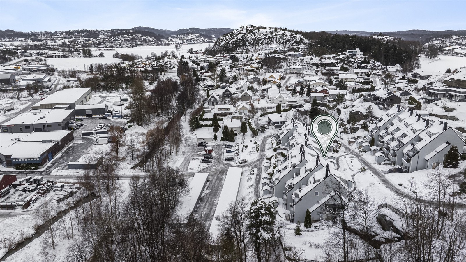 Rolig nærområdet med lite eller ingen trafikk Galleribilde