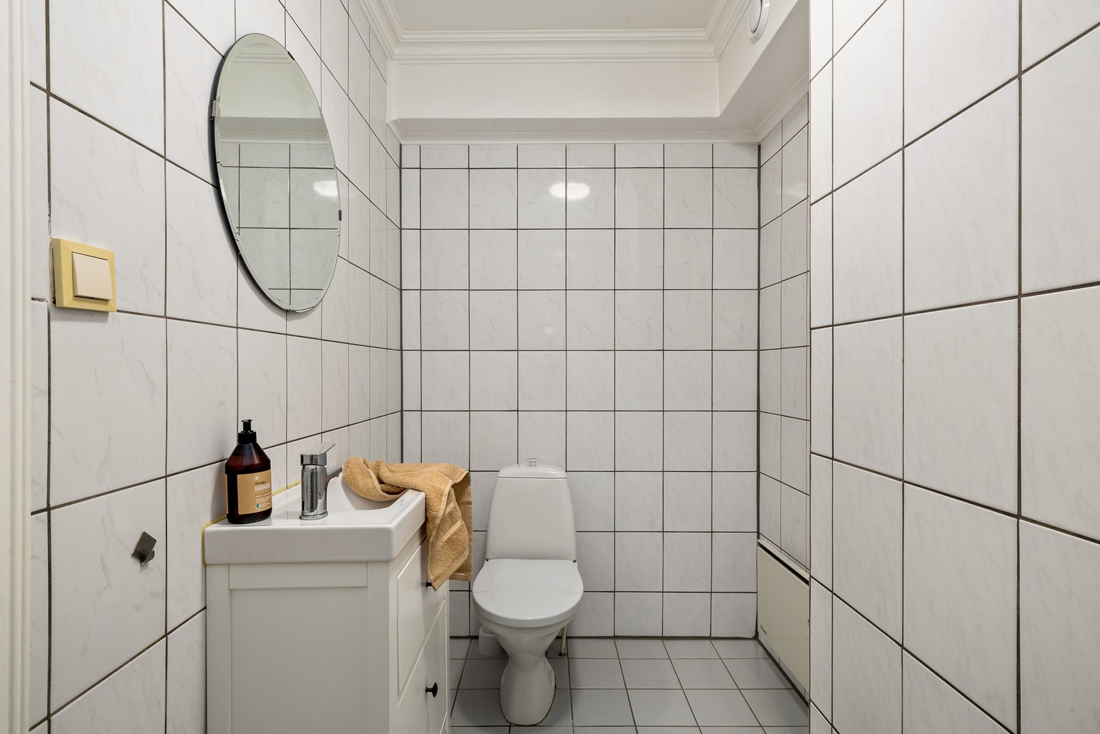 Toalettrommet i andre etasje er godkjent som bod Galleribilde