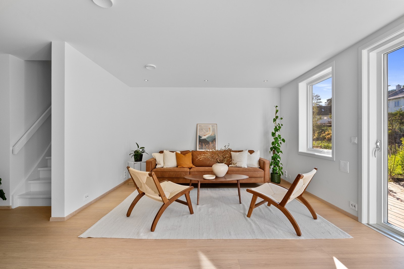 Lyse vegger og spotter i tak Galleribilde