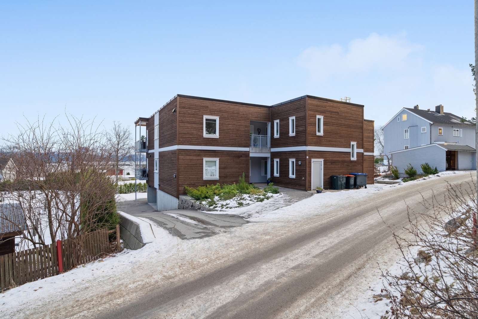 Leiligheten har enkel adkomst fra nordsiden Galleribilde