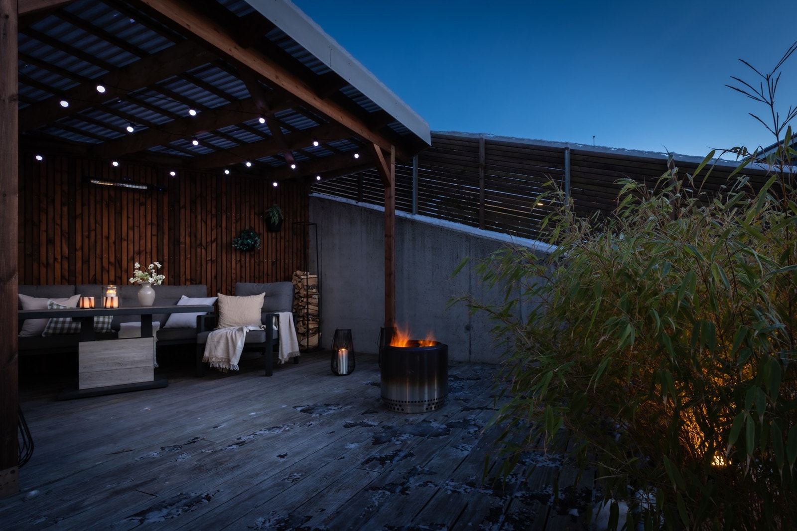 Kveldskos Galleribilde