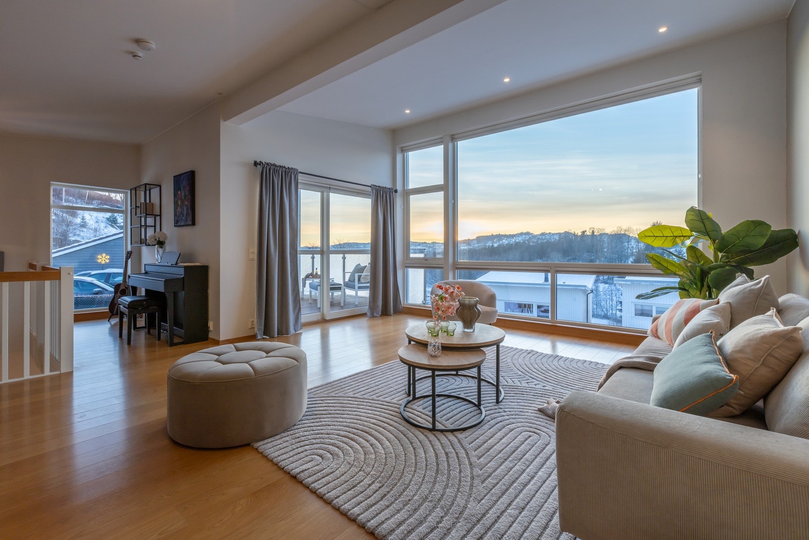 Vinterdag Galleribilde