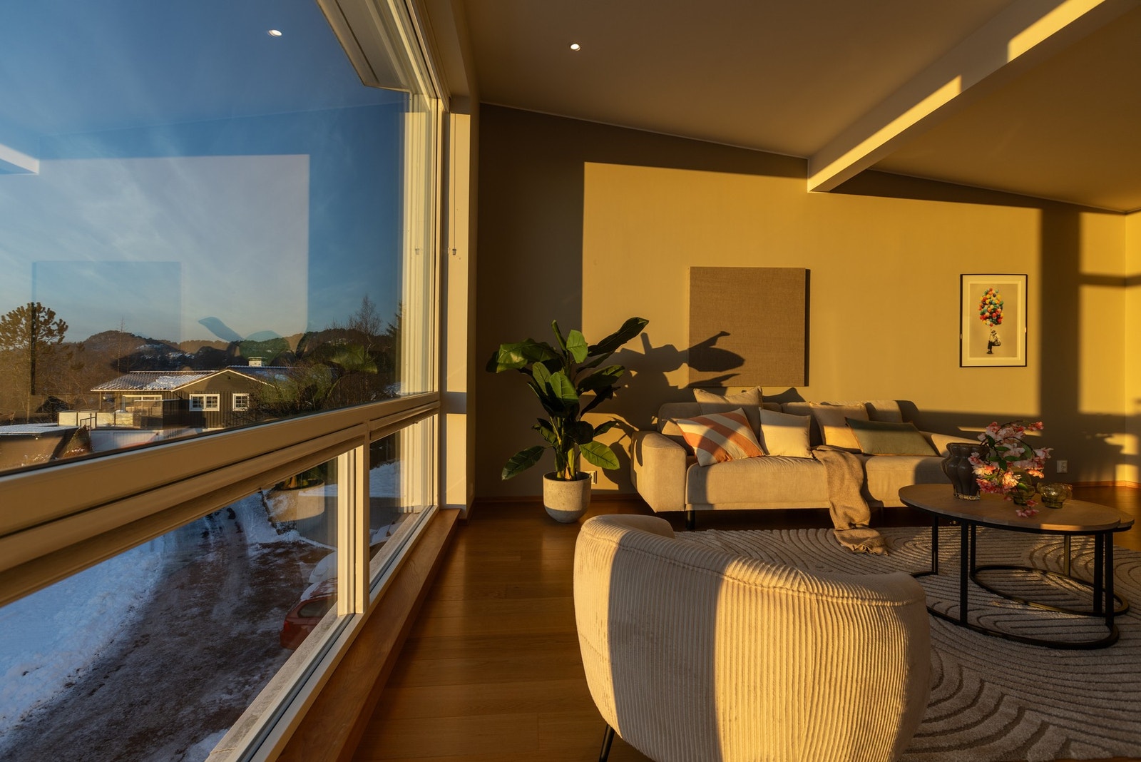 Sittegruppe i stuen Galleribilde