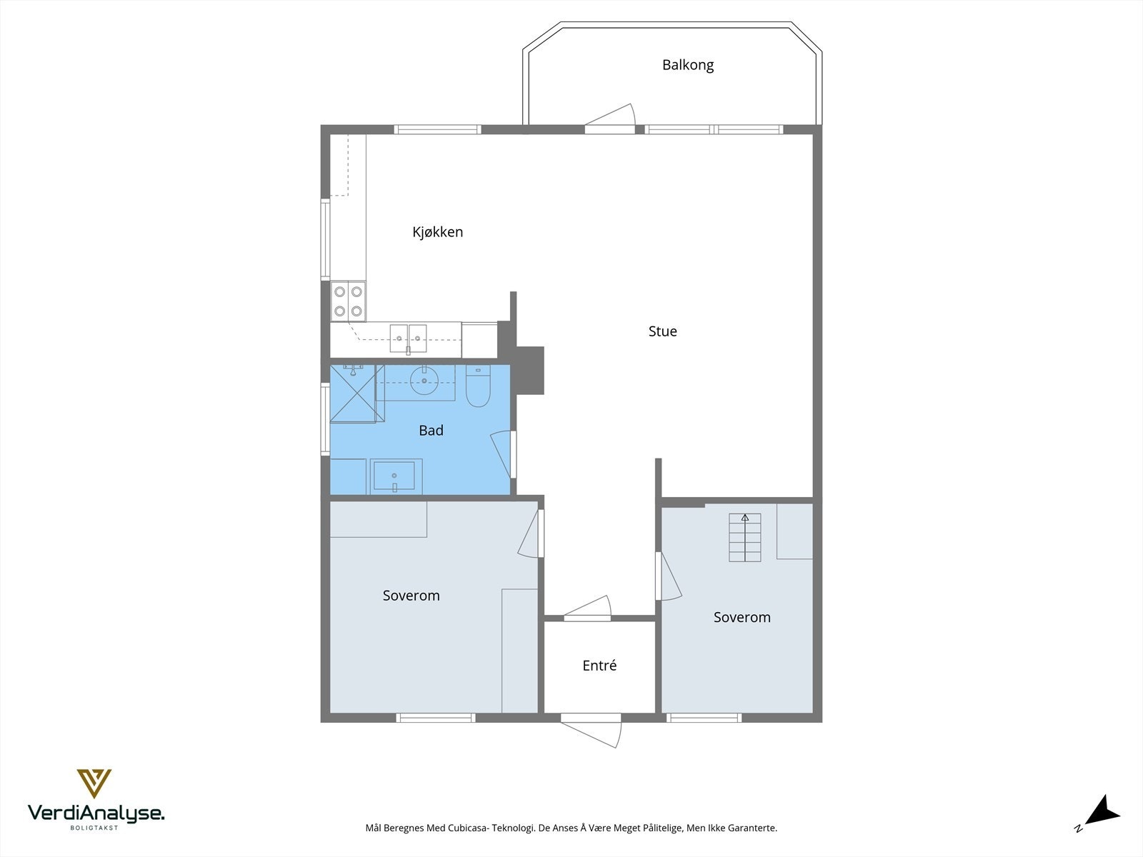 Planskisse Galleribilde