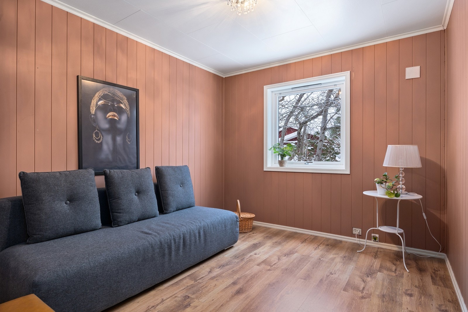 Det andre soverommet egner seg godt som barnerom, gjesterom eller kontor. Galleribilde