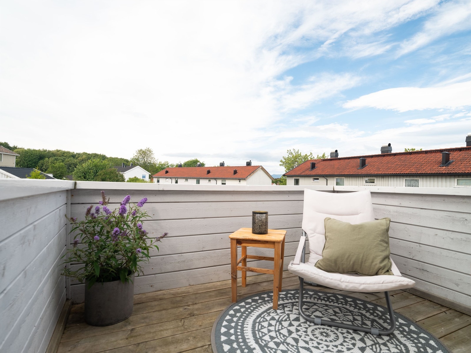 Her er det sol til langt på kvelden Galleribilde