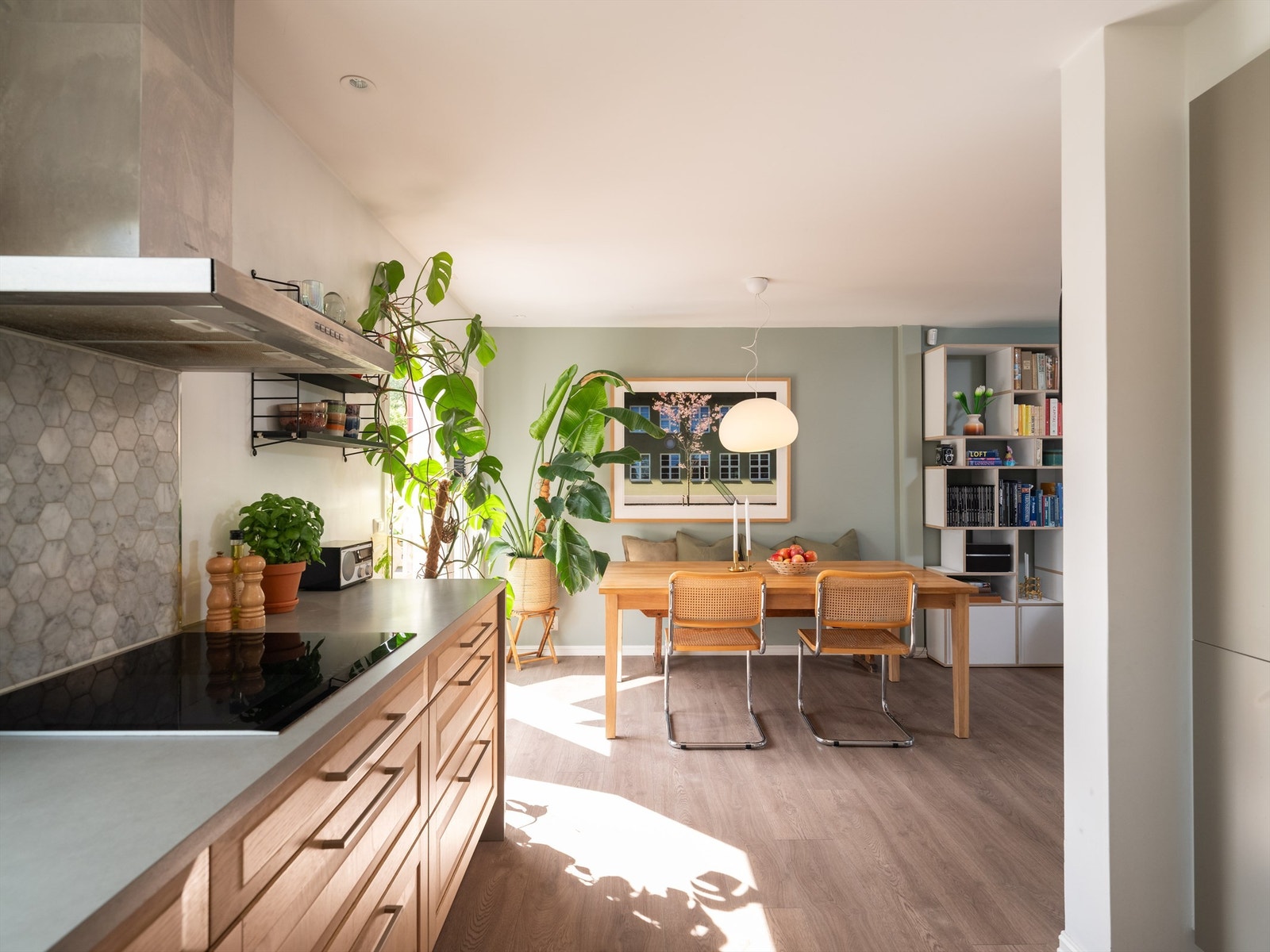 Naturlig tilknytning til spisestuen Galleribilde