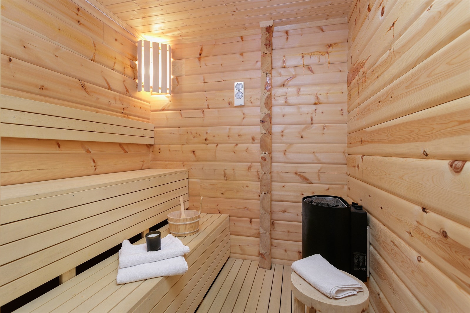 Badstu med adkomst fra bad 1 Galleribilde