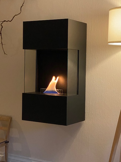 Biopeis som gir god varme (2300 Watt) Galleribilde