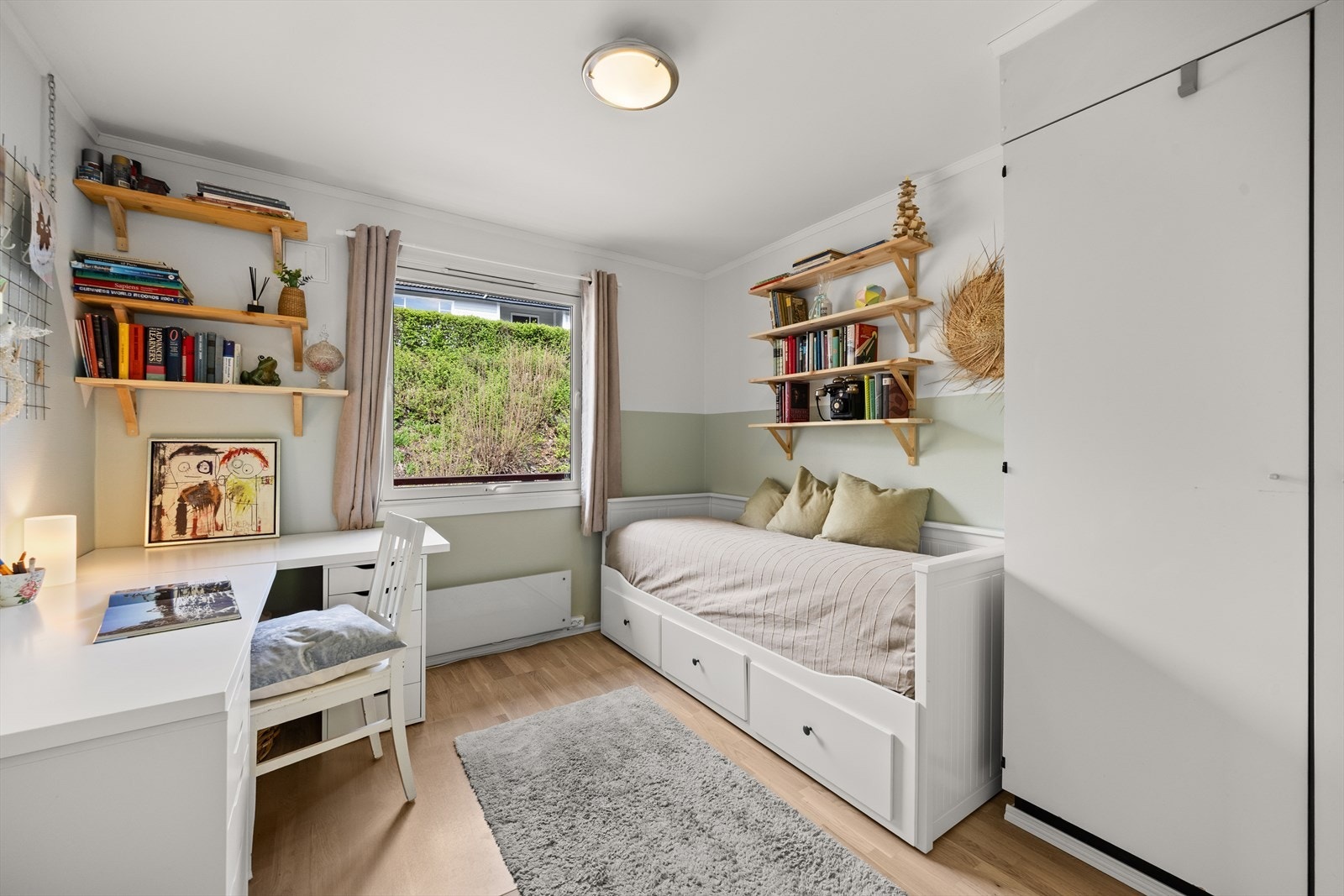 Leiligheten har to soverom. Galleribilde