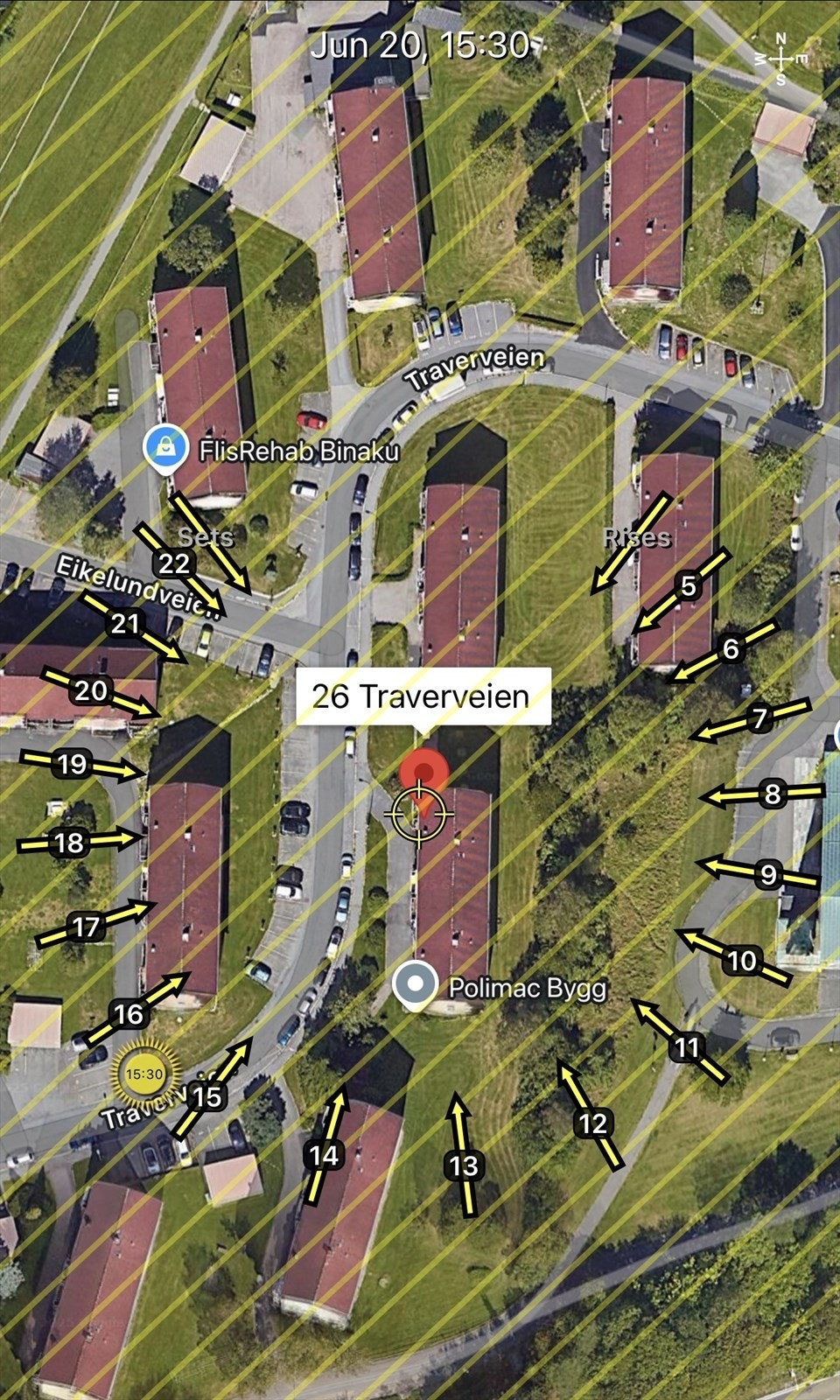 Solkart - illustrasjon Galleribilde