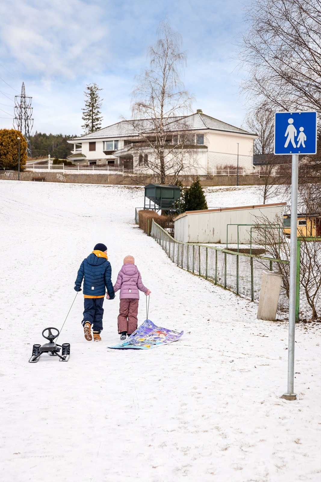 Tursti fra Traverveien til Lillomarka Galleribilde